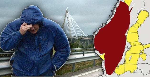 Starka vindar och kuling pa flera hall i Sverige under onsdagen Bild TT