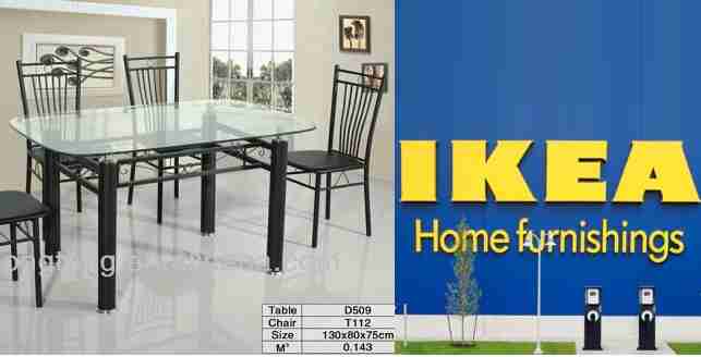 Mesa de comedor de madera desingsin moderna 7