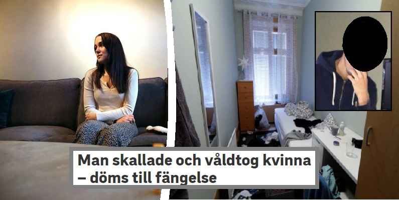 السجن لرجل أعتدى على امرأة بالاعتداء بعد احتجازها في شقتها في ستوكهولم لأكثر من 8 ساعات! 1 4 5 5