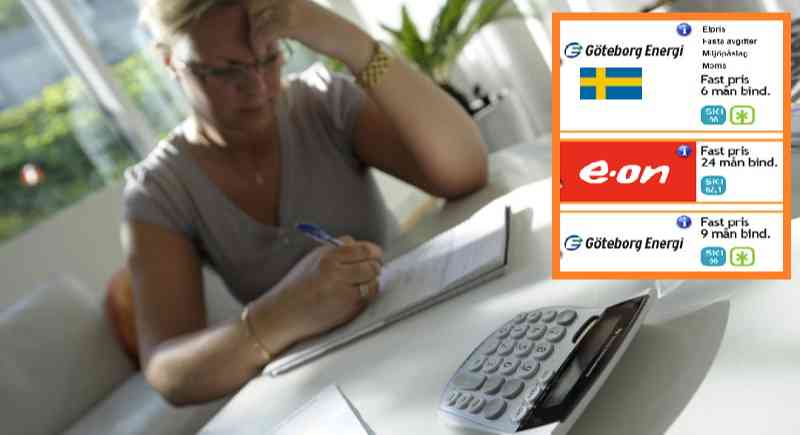 المواطنين في السويد يستلمون فواتير كهرباء شهر سبتمبر بزيادة وصلت 25 بالمائة 1 rakning elrakning krav rakna ekonomi 1080x675 1