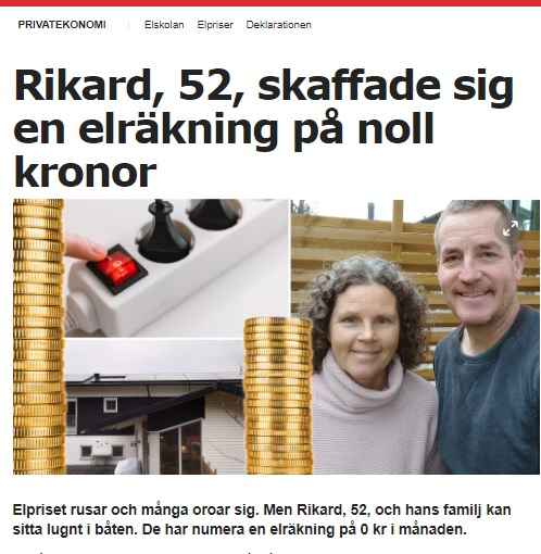 عائلة في ستوكهولم تستلم فواتير كهرباء قيمتها صفر كرون منذ 5 أشهر .. ليس خطأ ولكن كيف يحدث ذلك؟ 2 5 4