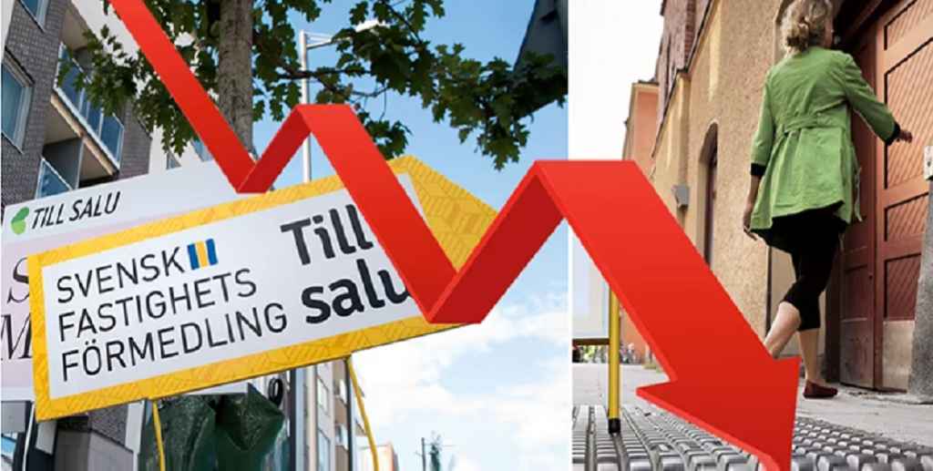 للأسبوع الثاني : تراجع كبير في أسعار المنازل والشقق في المدن السويدية الكبرى 1 4 1 1 1