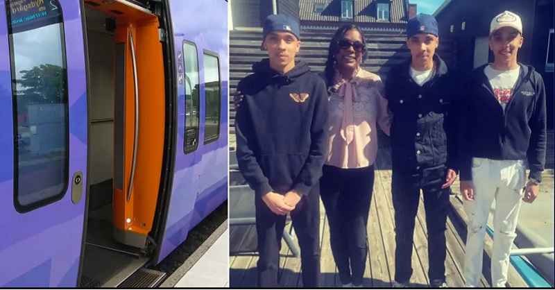 عائلة سويدية تتعرض للتمييز في القطار بسبب لون بشرتهم غير السويدي ..وأسماءهم السويدية ؟ 5 4 1 5