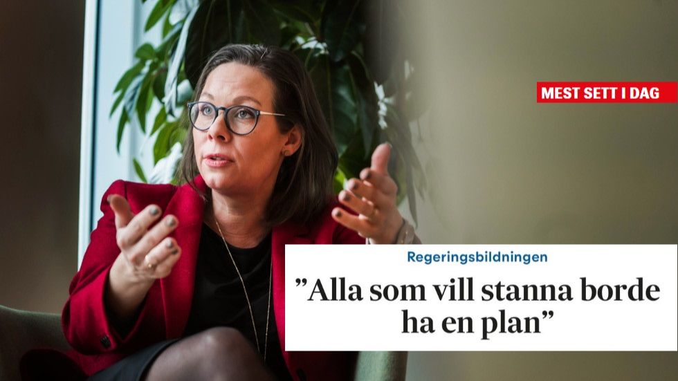 وزيرة الهجرة: على حاملي الإقامة الدائمة تحويلها لجنسية سويدية.. قبل أن تتحول لإقامة مؤقتة 1 d41f03ed 2e0c 4351 996f 7e4412801e69 1