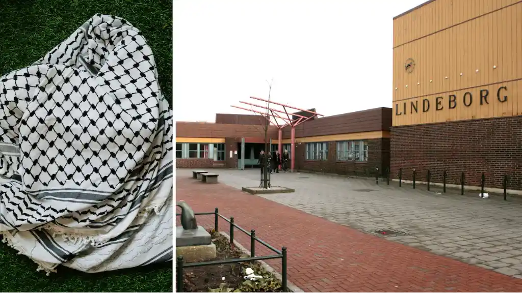 بلاغ ضد مدرسة سويدية في مالمو بعد إجبار الطلاب على خلع الكوفية الفلسطينية 1 original 1 3