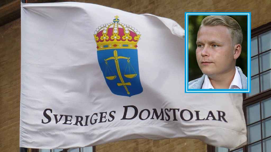 Sveriges Domstolar flagga 2013 1