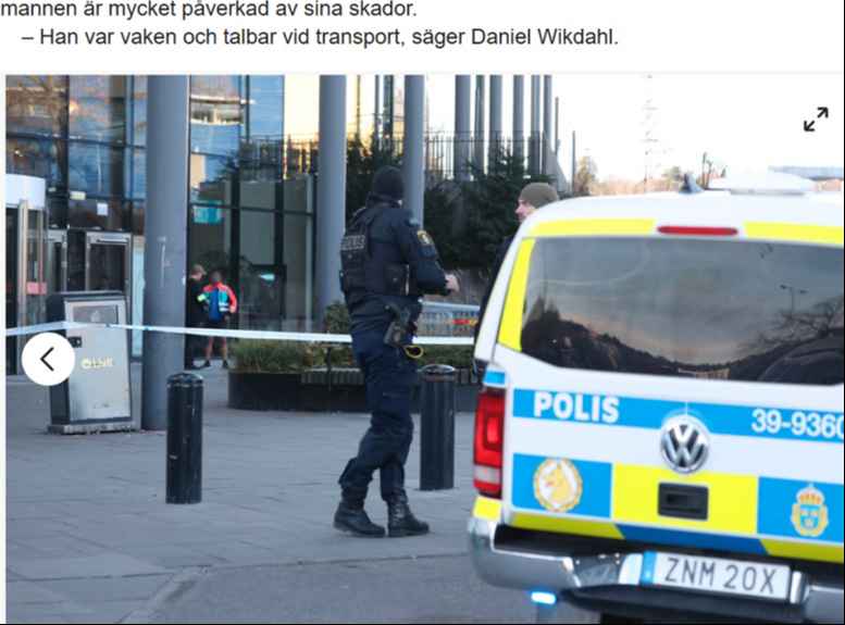 إطلاق نار داخل مطعم متجر إيكيا في ستوكهولم وإصابة شخصين أحدهما في حالة خطيرة 3 87654 1