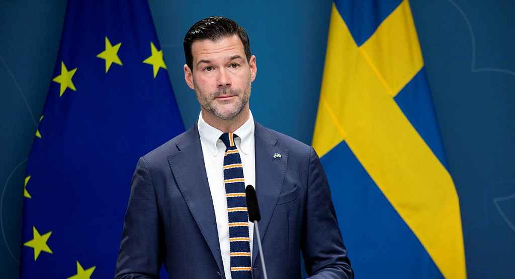 221116 Presstraff Johan Forssell 1