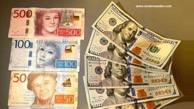 swedish krona notes and u s dollar notes are 1446342 1