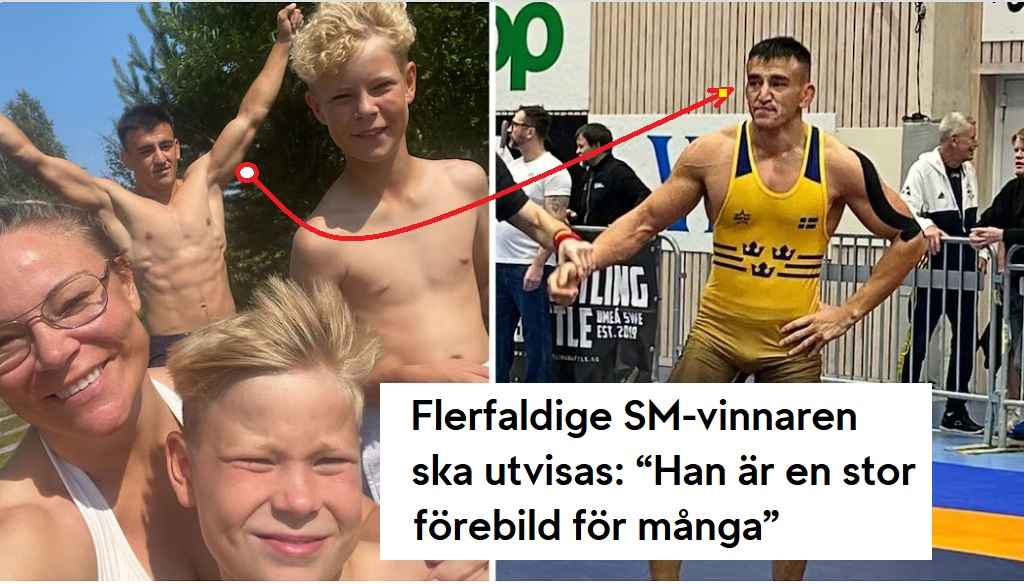 ترحيل مهاجر رغم حصوله على 3 بطولات سويدية واندماجه في السويد 1 513967997 1396284941490575 135892308437928005 n 1 1