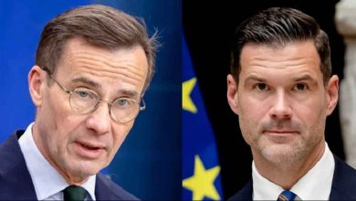 Ulf Kristersson Johan Forssell foto Magnus Liljegren Regeringskansliet 1